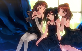 Yuuki Tatsuya, Shibuya Rin, anime, THE iDOLMSTER Cinderella Girls, Shimamura Uzuki, anime girls