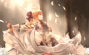 FateStay Night, sword, Saber Lily, Fate Series, anime