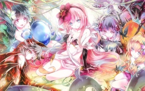 Traptrix Dionaea, Traptrix Nepenthes, Traptrix Myrmeleo, anime, anime girls, Traptrix Atrax