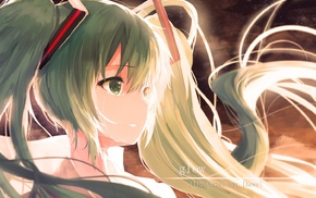 twintails, anime, Vocaloid, anime girls, Hatsune Miku