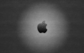minimalism, monochrome, Apple Inc.