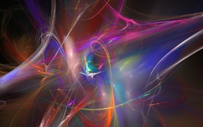 abstract, colorful, multiple display, digital art