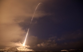 SpaceX, long exposure, sky, photography, rocket