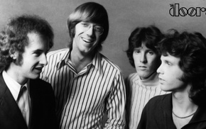 monochrome, rock  roll, music, The Doors Music, Jim Morrison