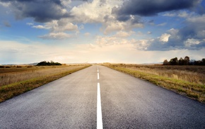 nature, road