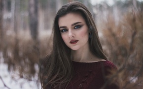 girl outdoors, girl, model