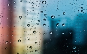 colorful, water drops, photography, glass