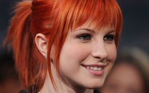 Hayley Williams, girl, Paramore, people, redhead, smiling