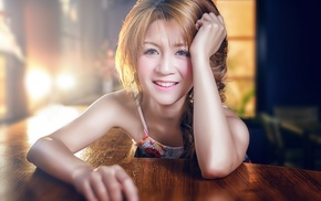 face, model, girl