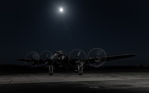 aircraft, airplane, vehicle, Bomber, Avro Lancaster