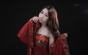 girl, model, Asian