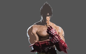 Jin Kazama, Tekken, simple, simple background