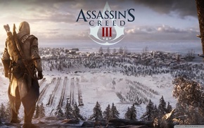 Ubisoft, video games, Assassins Creed III, winter, Assassins Creed