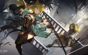 thigh, highs, Fate Series, Archer FateApocrypha, blonde, swd3e2