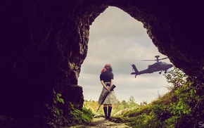 helicopters, photo manipulation