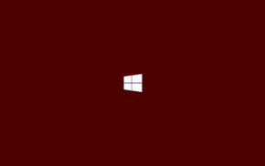 minimalism, operating systems, Microsoft Windows, Windows 10, logo