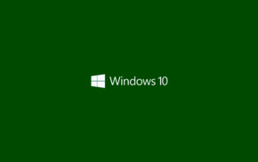 minimalism, logo, operating systems, Microsoft Windows, Windows 10