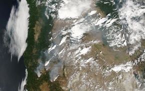 clouds, Oregon, Operational Land Imager, Idaho, Nevada, Earth