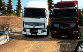 Volvo FH16, Scania, Euro Truck Simulator 2, Truck