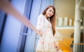Asian, model, girl