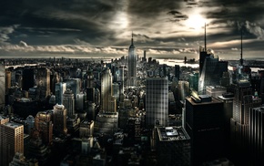 New York City, Manhattan, tilt shift