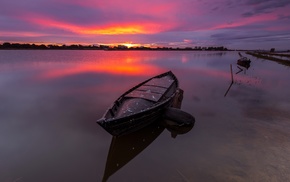 landscape, water