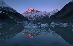 lake, landscape