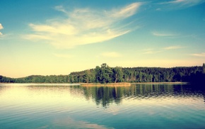 lake, photography, nature, landscape, reflection, forest