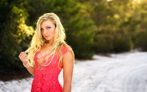 model, blonde, girl