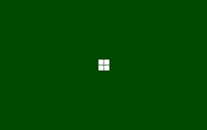 eye, friendly, simple background, Windows 10, artwork, Microsoft Windows