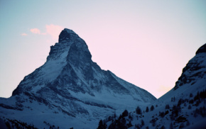 snow, Matterhorn, Switzerland, mountains