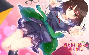anime, school uniform, anime girls, Megumi Katou, Saenai Heroine no Sodatekata