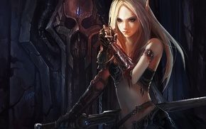 digital art, World of Warcraft, sword