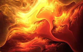 fire, abstract