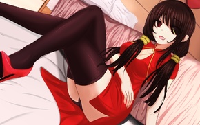 stockings, Tokisaki Kurumi, thigh, highs, Date A Live, anime girls