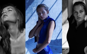 girl, collage, model, Solveig Mork Hansen