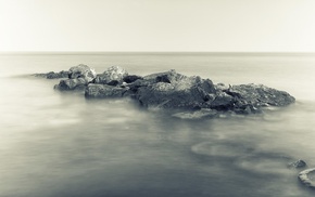 water, rock, sea, photography