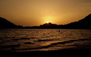landscape, Sri Lanka, sunset, water, photography, sea