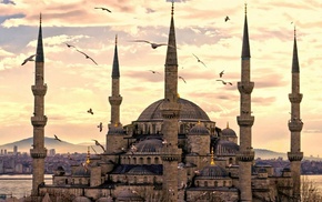 Blue Mosque, mosque, Hagia Sophia