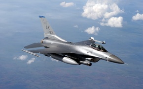 aircraft, military aircraft, General Dynamics F, 16 Fighting Falcon