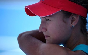 profile, face, Anna Kalinskaya, tennis, girl
