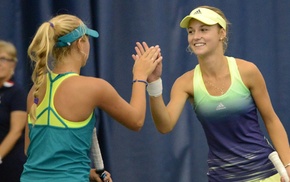 girl, Anna Kalinskaya, tennis, couple