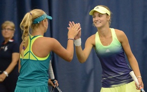 tennis, Anna Kalinskaya, couple, girl, Anastasia Potapova