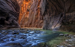 nature, rock, water, landscape