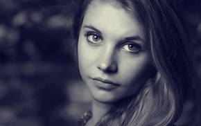 portrait, model, girl, face