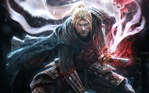 artwork, video games, nioh