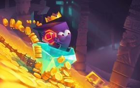 gold, coins, King of Theives, artwork