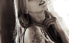 Olesya Kharitonova, model, redhead