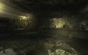 workshops, Fallout, garages, ambient, Fallout 3