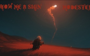 sign, Modestep, sky